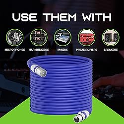 GEARit XLR Male to Female Microphone Cable