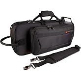Protec Trumpet Contoured PRO PAC Case, Black, Model PB301CT