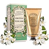Panier des Sens Jasmin Hand Cream - Nourishing Shea Butter Hand Cream for Dry Cracked Hands 97% Natural Ingredients - Dermatologically Tested Hand Lotion for Woman Made in France, 2.5 fl oz