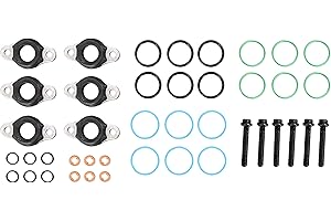 BEAR THE SEALER BTS-A4600700987 Injector Install Kit, Compatible with Detroit Diesel DD15, Aftermarket Replacement for A4600700987, Kit de Instalación de Inyectores