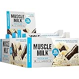 Muscle Milk Protein Bar, Cookies 'N Cream, 15g Protein, 12 Count