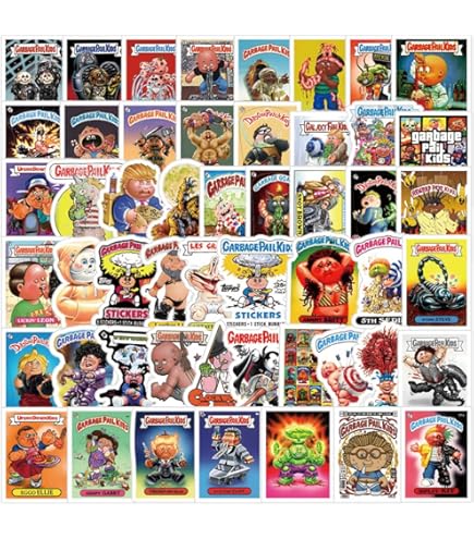 Amazon.com: 1986 Garbage Pail Kids cards series 5 complete set