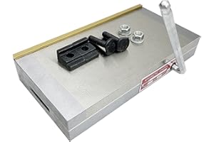 TECHTONGDA Permanent Magnetic Chuck 6x12 inch for Grinding Milling Machine Lathe Magnets 100-120 N/cm² Magnetic Force