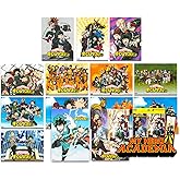 集英社 My Hero Academia Poster Set - Room Decor Bundle with 14 My Hero Academia Wall Art Posters 8" x 11" Plus More