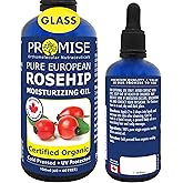 100ml ORGANIC PURE ROSEHIP Oil 100% Pure Certified For Moisturizes, Nourishes and Soothes dry skin, Made in Canada, Hexane-Fr
