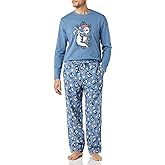 Amazon Essentials Disney | Marvel | Star Wars Men's Flannel Pajama Sleep Sets