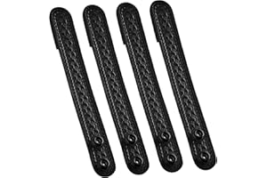 Perfect Fit Shield Wallets Duty Belt Keeper with Double Snap Closure (Pack of 4)