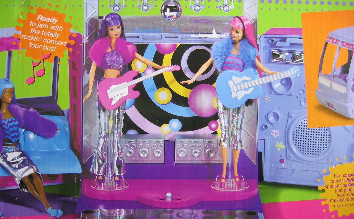 barbie jam n glam tour bus