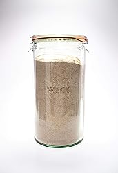 Weck Jar 974 - 1.5L Glass Jars with Large Storage