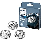 Philips Norelco Genuine SH71/52 Shaving Heads compatible with Norelco Shaver Series 5000 Angular and 7000 , Latest Version fo