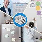 Wukong 200Pcs 4x2mm Strong Magnets for Fridge Whiteboard Office view 7