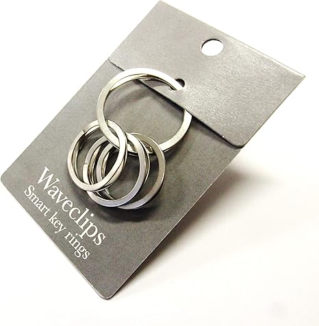 Amazon スマートキーリング シルバー 簡単とりつけ 指 爪の負担解消 高強度ステンレス製 国産メーカー 大 1 小 3 キーホルダー アニメ 萌えグッズ 通販
