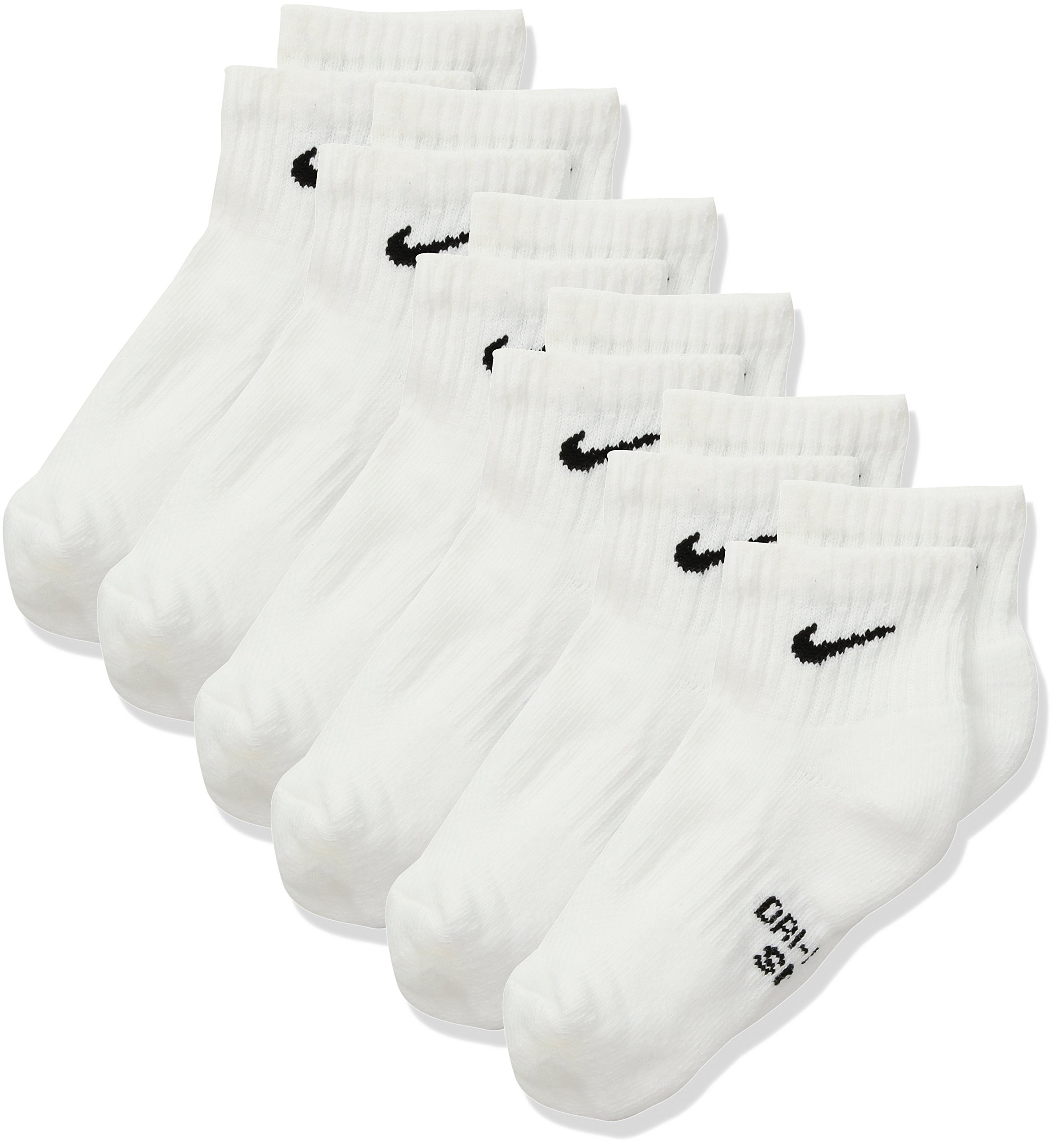 NIKE Kids' Everyday Cushioned Ankle Socks (6 Pairs)