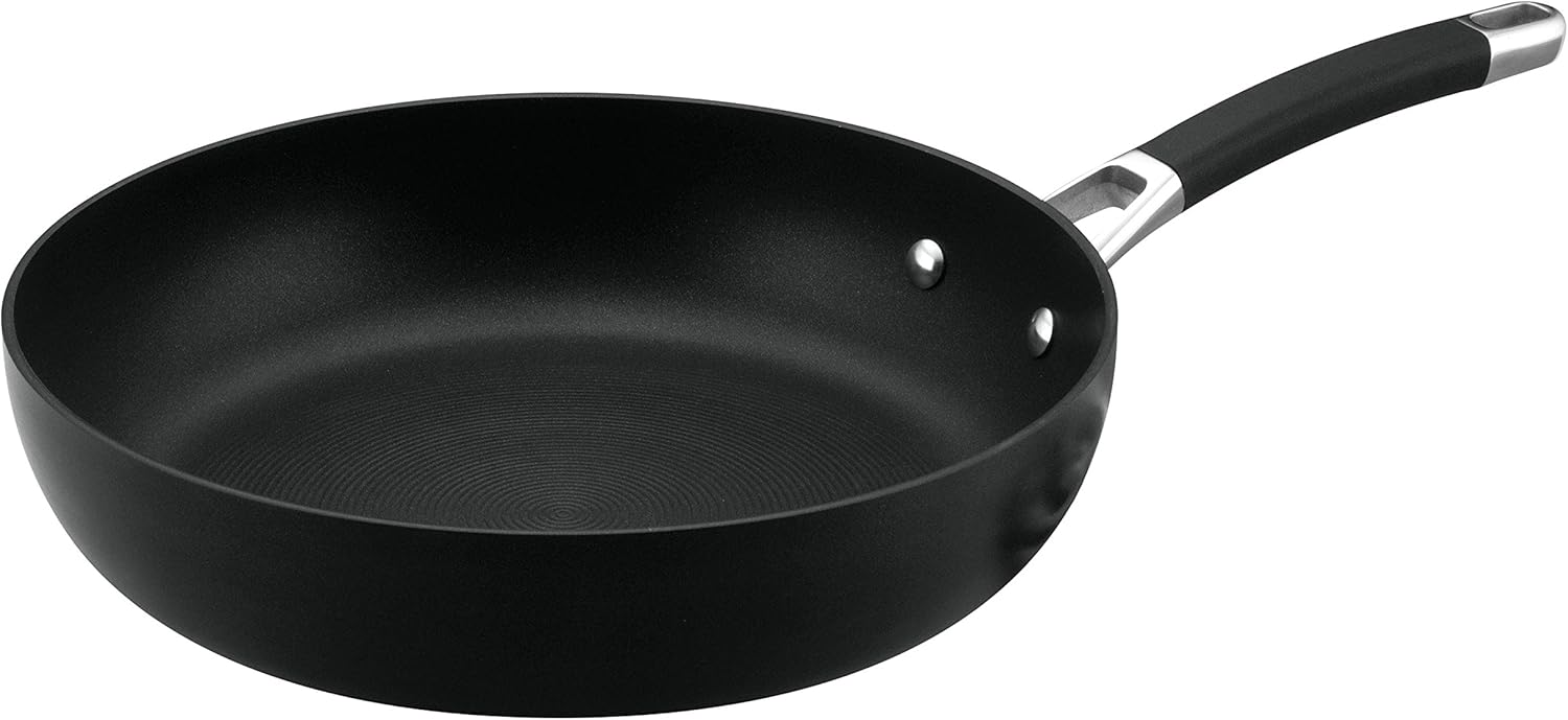 Induction Non Stick Frying pan Hard Anodized Aluminium Cookware Hassle