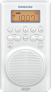 built in shower radio