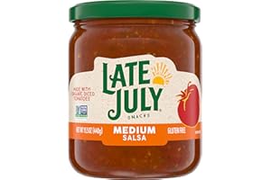 Late July Snacks Medium Salsa, 15.5 oz Jar