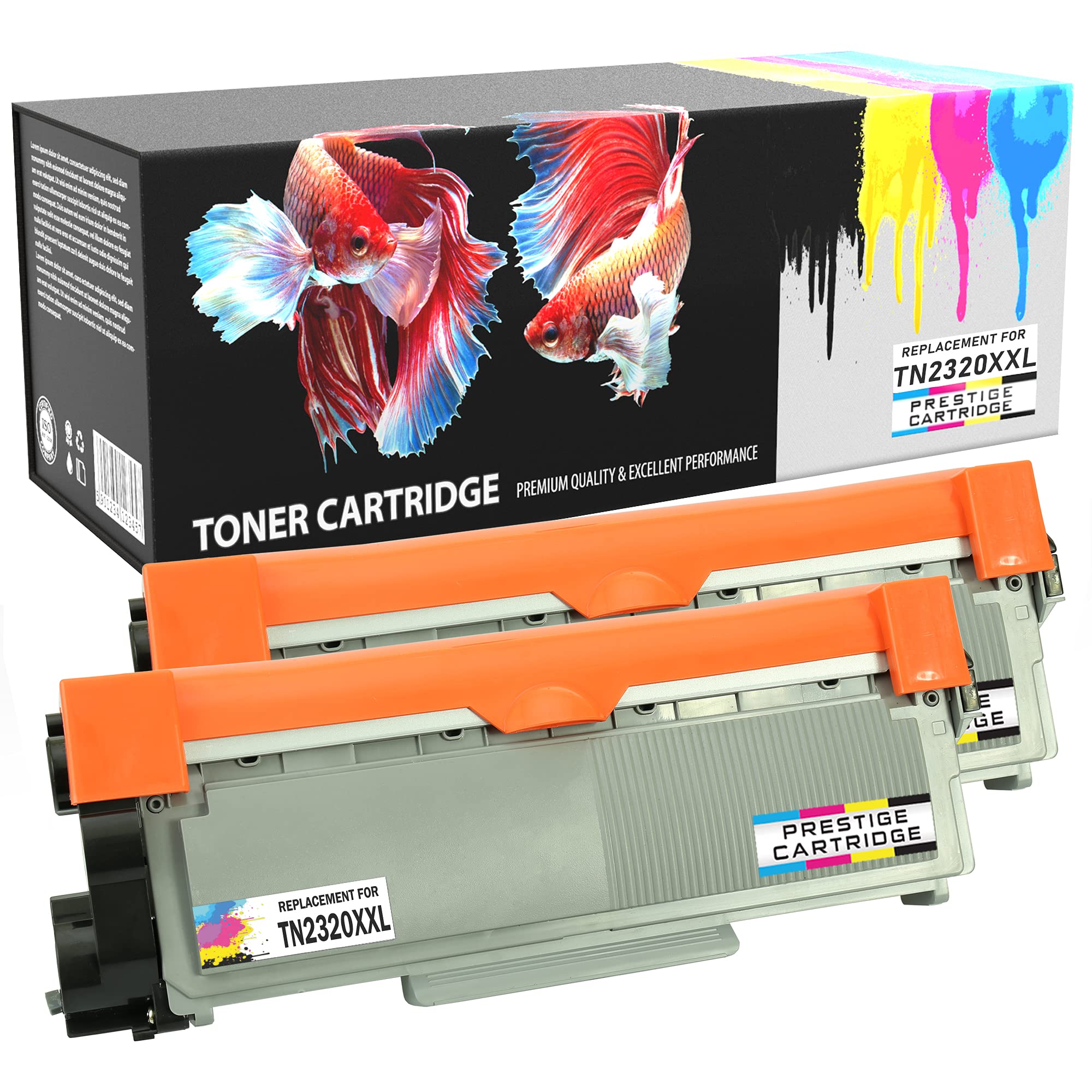 Prestige Cartridge Compatible High Yield (5,200 Pages) Laser Toner Cartridge for Brother MFC-L2700DW MFC-L2740DW MFC-L2720DW DCP-L2560DW DCP-L2540DN DCP-L2520DW DCP-L2500D HL-L2360DN - Black