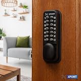 XFORT Digital Door Lock Matt Black Keypad Optional Hold Back Function view 7