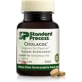 Standard Process Cholacol, Gallbladder &amp; Fat Digestion Support, 90 Tablets | Gallbladder Support Supplement, Fat Digestion Supplement for Digestive Health and Bile Support