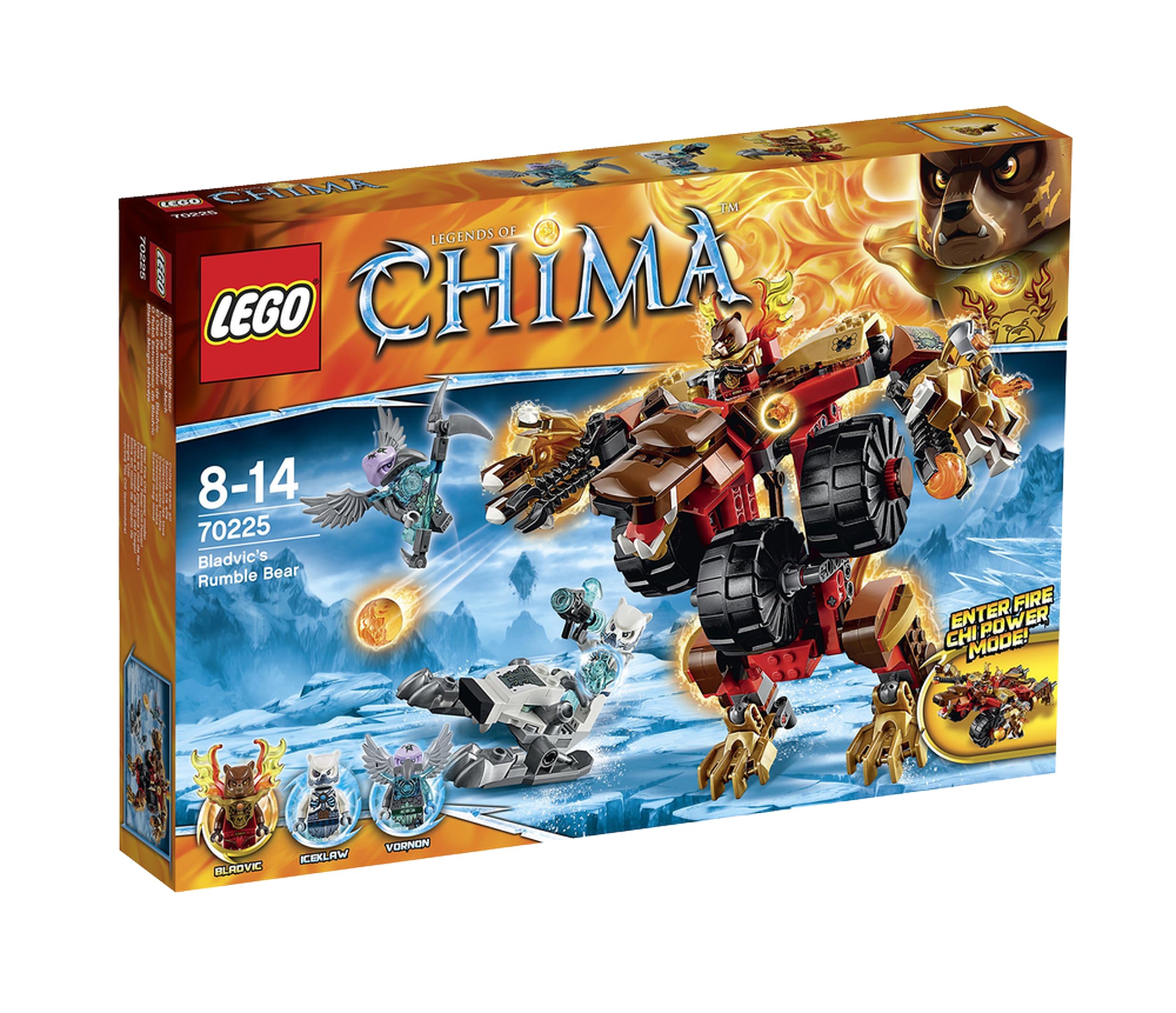 LEGO Chima Bladvic's Rumble Bear Building Set
