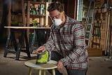 Ryobi 18V ONE+ RPS18-125SA Cordless Palm Sander Kit with 2.5Ah Battery view 3