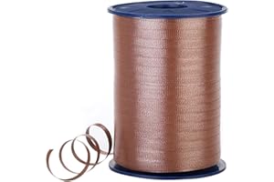 Morex Poly Crimped Curling Ribbon, 3/16-Inch by 500-Yard, Chocolate