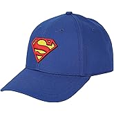 Superman Classic S Shield Adult Baseball Cap Blue