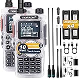 TIDRADIO TD-H8 10Watt Ham Handheld Radio, Bluetooth
