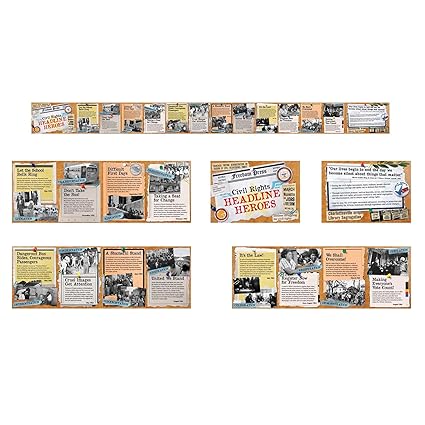 North Star Teacher Resource Civil Rights Headline Heroes Time Link Learning Aid