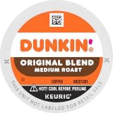 Dunkin' Donuts Coffee, Original Blend, Medium Roast, 10 Pods (Pack of 6)