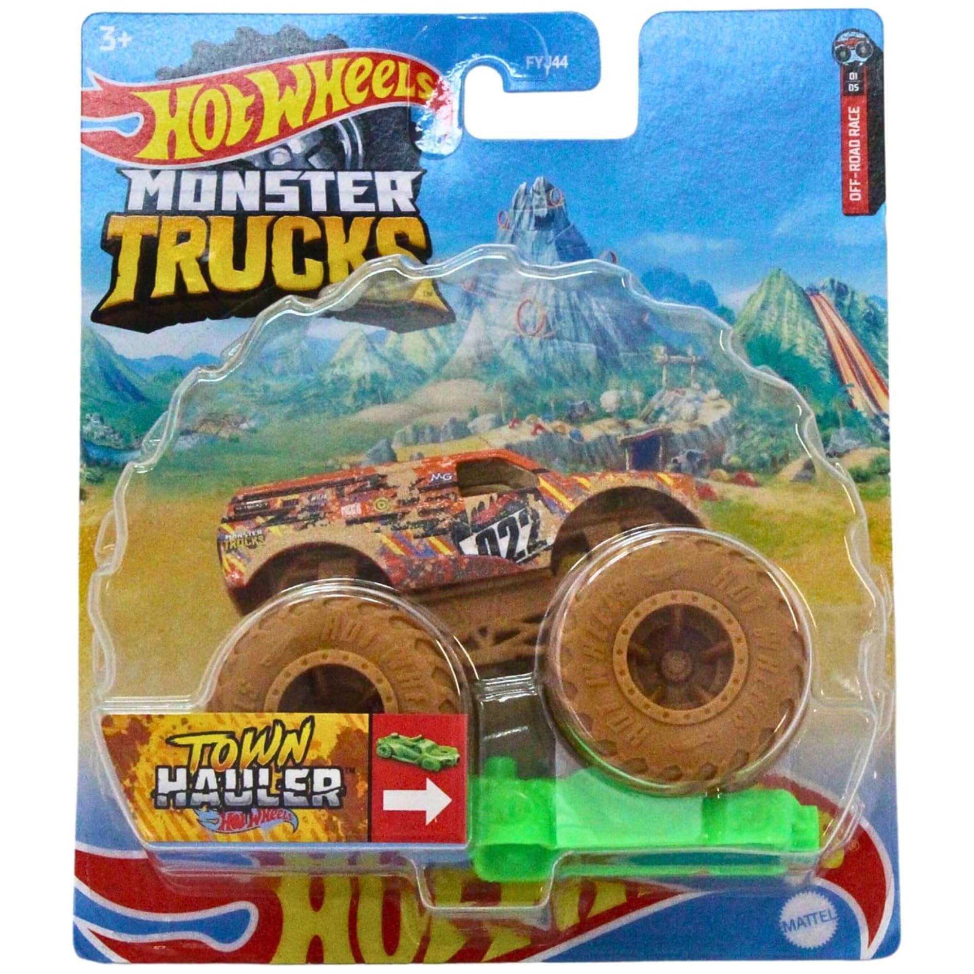 Hot Wheels Monster Trucks - (Town Hauler HCP87)
