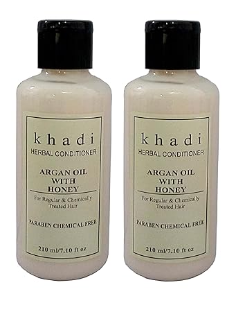 Khadi Conditioner Argan Oil With Honey(Paraben Chemical Free) 420ML
