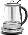 Théière Bouilloire Température Réglable Riviera&Bar JAÏPUR ZEN - Verre Trempé Inox 1,2L