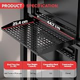 Pyle 1U 19 inch Ventilated Shelf 50 kg Capacity 10-Pack Server Rack Shelves view 3