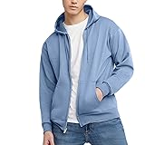 Hanes Men's Full-Zip Eco-Smart Hoodie, Light