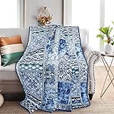NEWLAKE Quilted Throw Blanket for Bed Couch