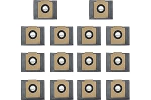 CGYGP 14 Pack Dust Bags for Eufy Clean X8/ X8 Pro / X10 Pro Omni Robot Vacuum Self-Empty Station, Vacuum Accessories Part, Large Capacity Disposable Replacement Vacuum Bags