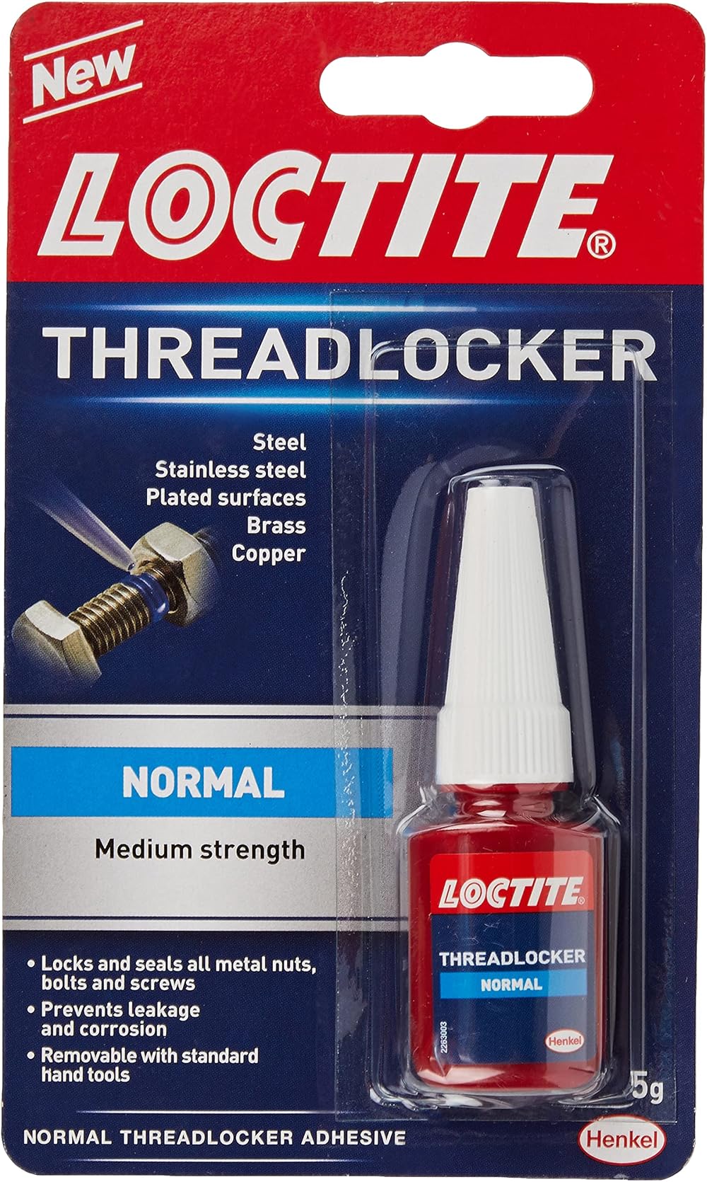 Loctite Threadlocker Locks & Seals All Metal Nuts Balls Screws 5g