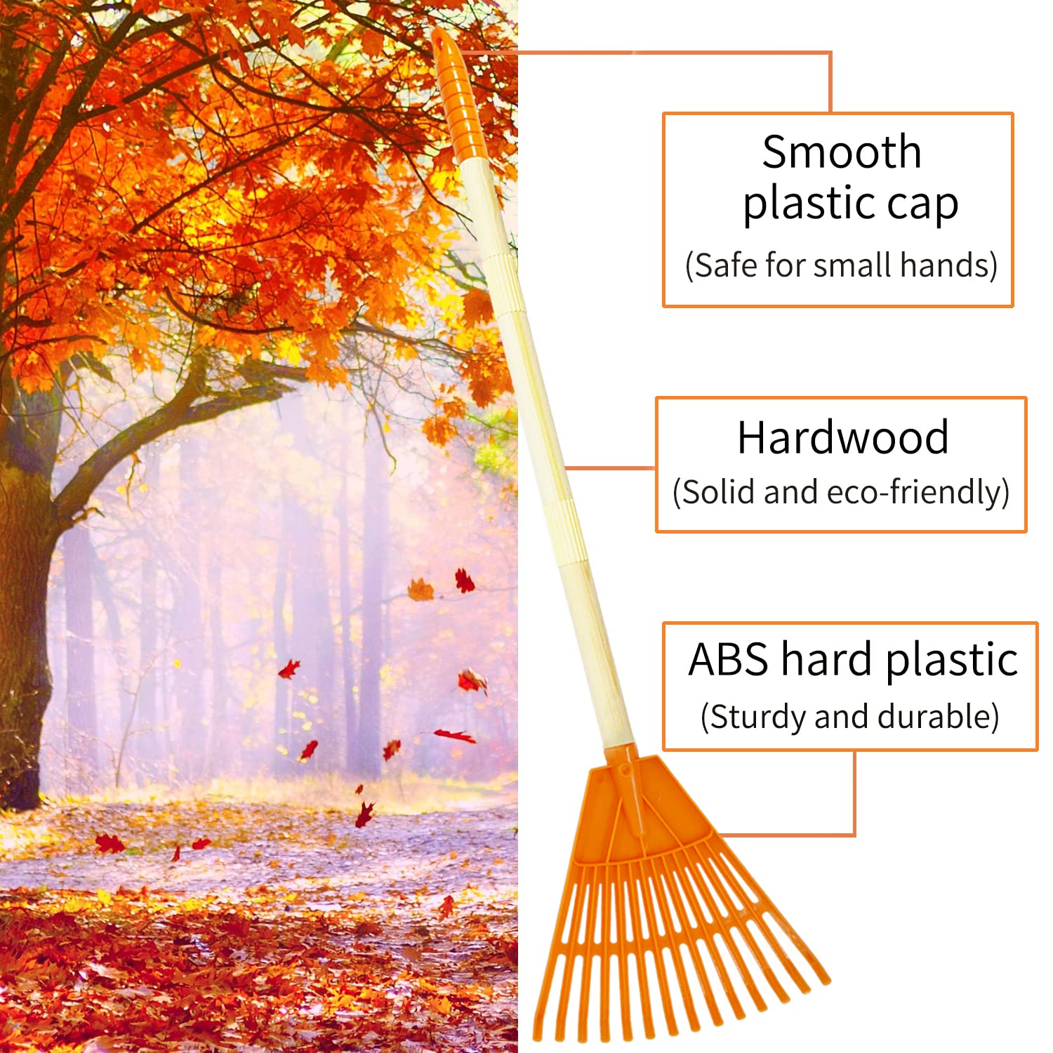 4Pcs Kid Rakes, 31
