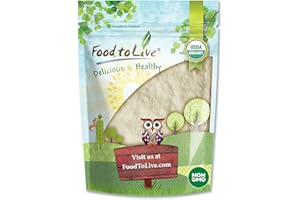 Food to Live Organic Apple Powder, 1 Pound - Non-GMO, Unsulfured, Raw, Vegan, Bulk, Great for Juices, Smoothies, Yogurts, and Instant Breakfast Drinks, No Added Sugar, No Sulphites