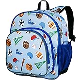 Wildkin 12-inch Kids Backpack – Padded, Adjustable, Ideal for Daycare & Travel - Game On