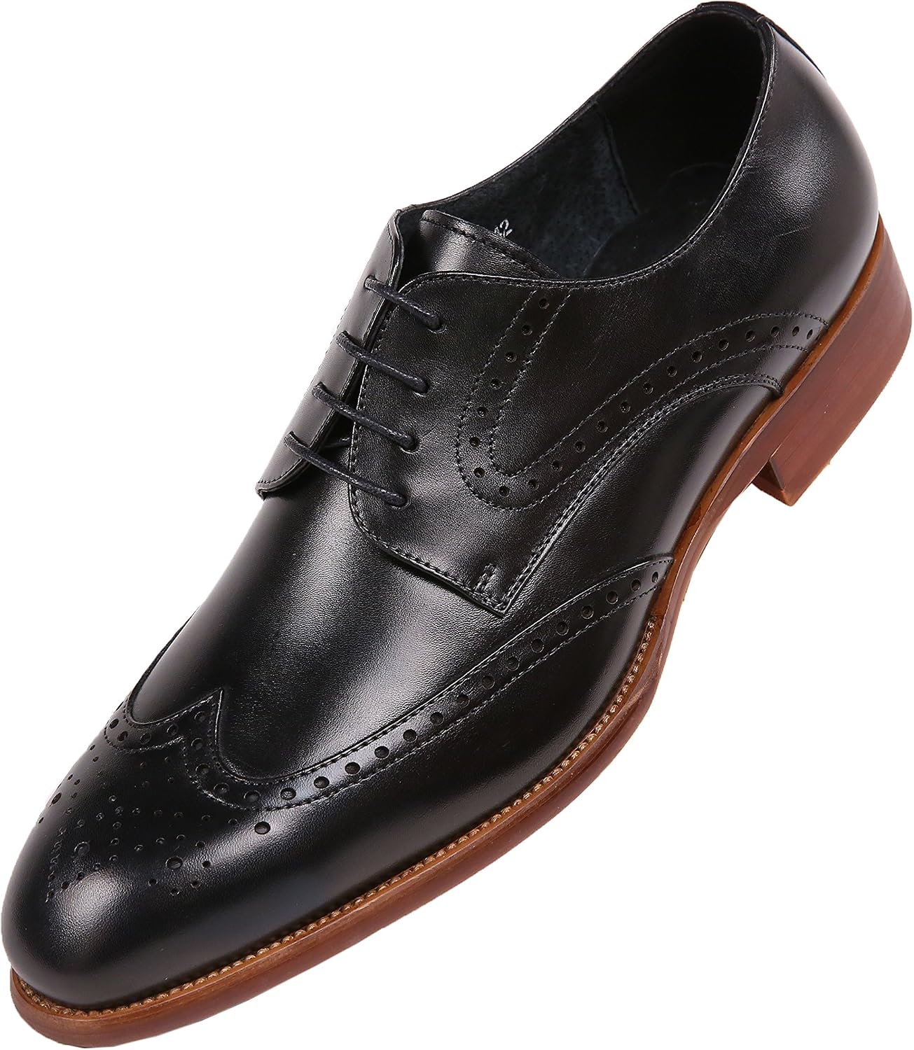 Men Classic Lace Up Oxford Dress Shoe 