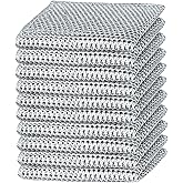 10PCS Double Wet and Dry Wire Dishcloth, Stainless Steel Scrubber, Multi-Purpose Wire Miracle Cleaning Cloths, Non-Scratch, f
