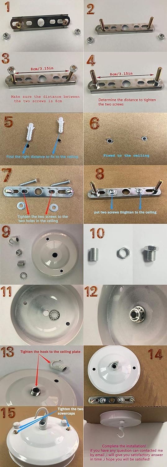 Comprar online | Plafón de techo de la lámpara de la vendimia, lámpara