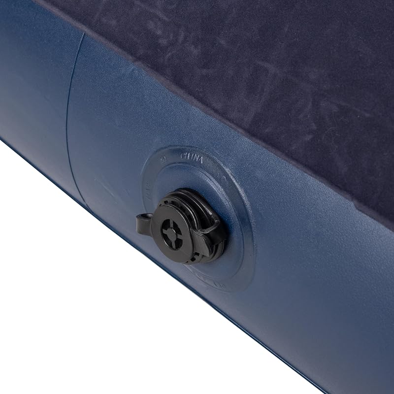 Matelas gonflable 203 x 152 x 22 cm - Lit d'appoint confortable ou matelas de camping - Surface robuste et douce - Peu encombrant et polyvalent - Idéal pour la maison et les déplacements