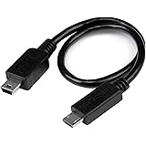 StarTech.com 8" USB OTG Mobile Device Adapter Cable (UMUSBOTG8IN)