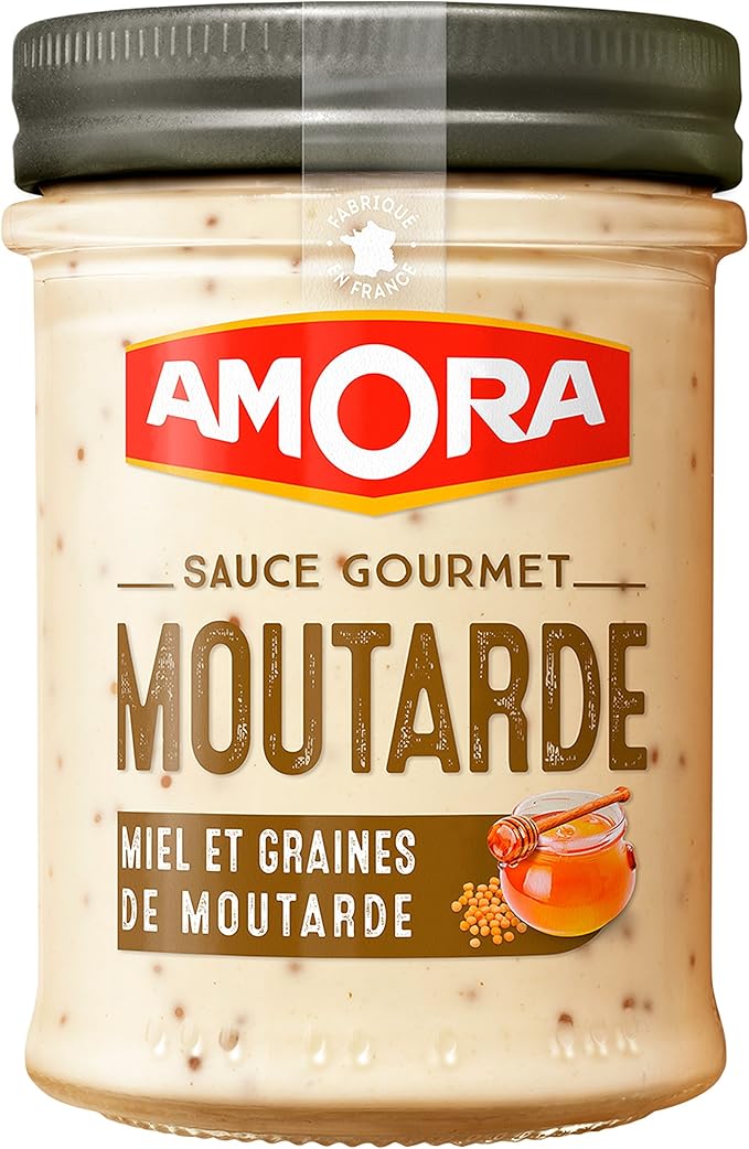 Amora Sauce Miel/Graines de Moutarde 190 g Pack de 6 Amazon.fr Epicerie