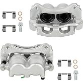 Front Disc Brake Caliper Assembly with Bracket fit for 2002-2005 Ford Explorer Mercury Mountaineer, 2003-2011 Ford Ranger, Mazda B2300 B3000 B4000, Front Right/Left Caliper with 2PC, 18-B4758 18-B4759