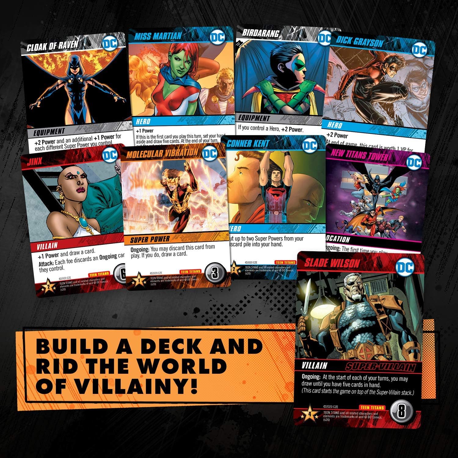 Cryptozoic Entertainment Teen Titans DC Deck Building Game, Multicolor, Small - Image 4