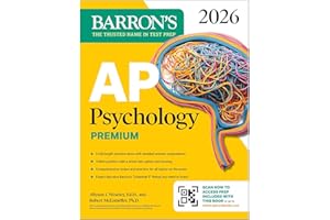 AP Psychology Premium, 2026: Prep Book with 3 Practice Tests + Comprehensive Review + Online Practice (Barron's AP Prep)